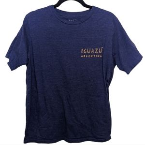 Iguazu Argentina Graphic Tee 🌎🐆 Size M